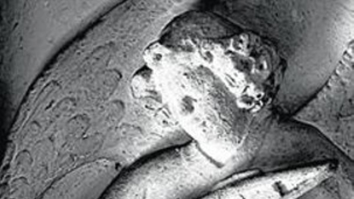 El misal de Santa Eulàlia 3 Detalle inferior de la escena del Juicio Final que Rafael Destorrents realizó en el amanecer del siglo XV y que, como detalle inusual después, incluye a varios miembros de la jerarquía eclesial entre los merecedores de los