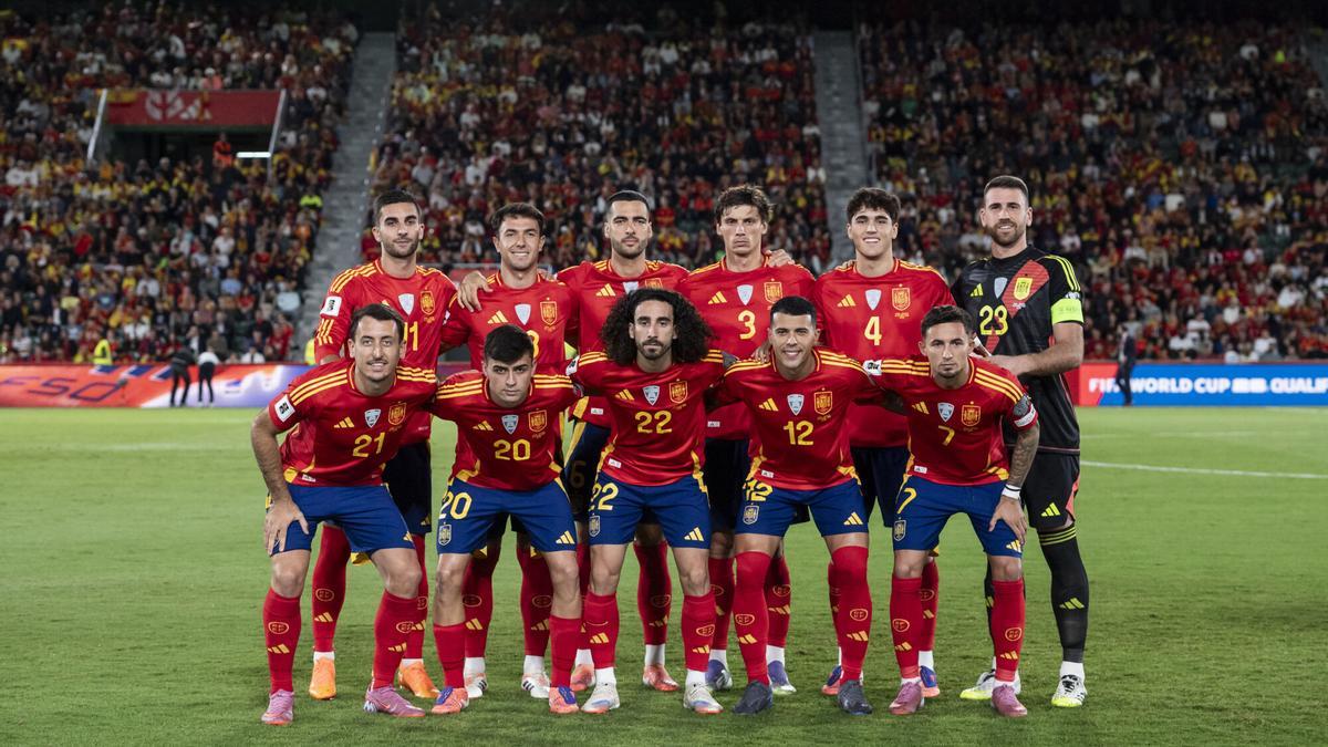 Clasificación Mundial 2026: España - Georgia, en imágenes.