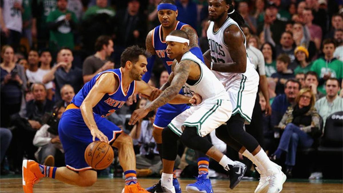 Los Knicks de Calderón no pudieron cortar la racha de los Celtics