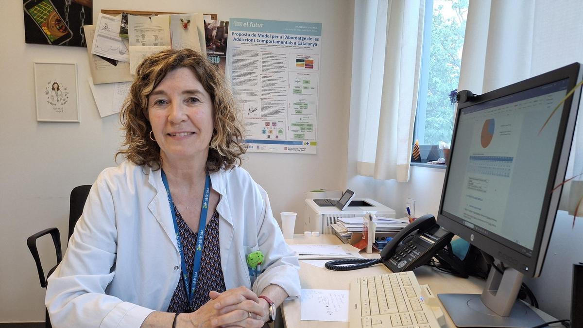 La psicòloga clínica Dominica Díez dirigeix la Unitat d'Addiccions Comportamentals