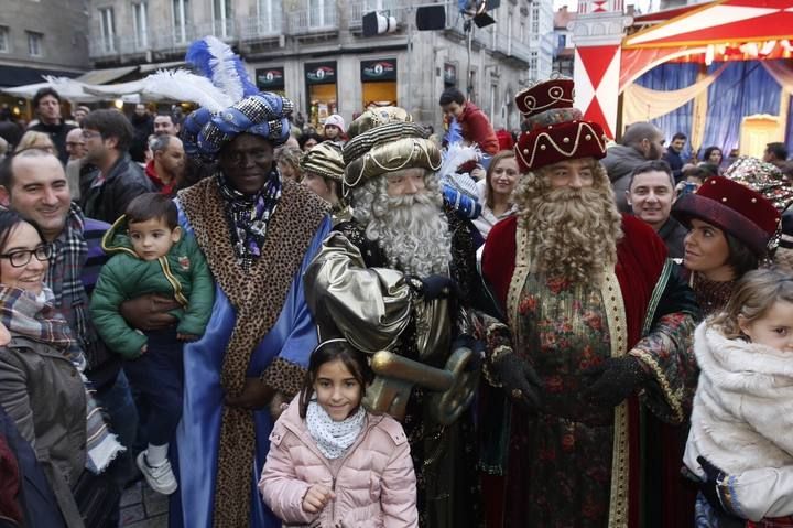 La magia de la Cabalgata en las calles de Vigo