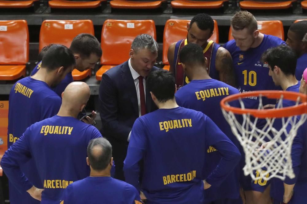 Partido de Euroleague Valencia Basket - FC Barcelona