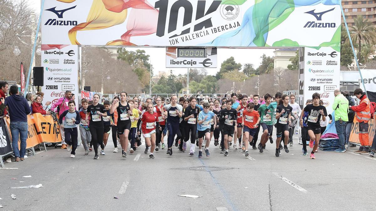 El 10Kids vuelve a sus orígenes y se celebrará durante la mañana del día previo al 10K en las Pistas de Atletismo del Estadi del Túria.