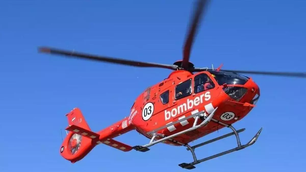 Rescaten amb helicòpter una dona de 72 anys després de caure en una zona rocosa de Begur