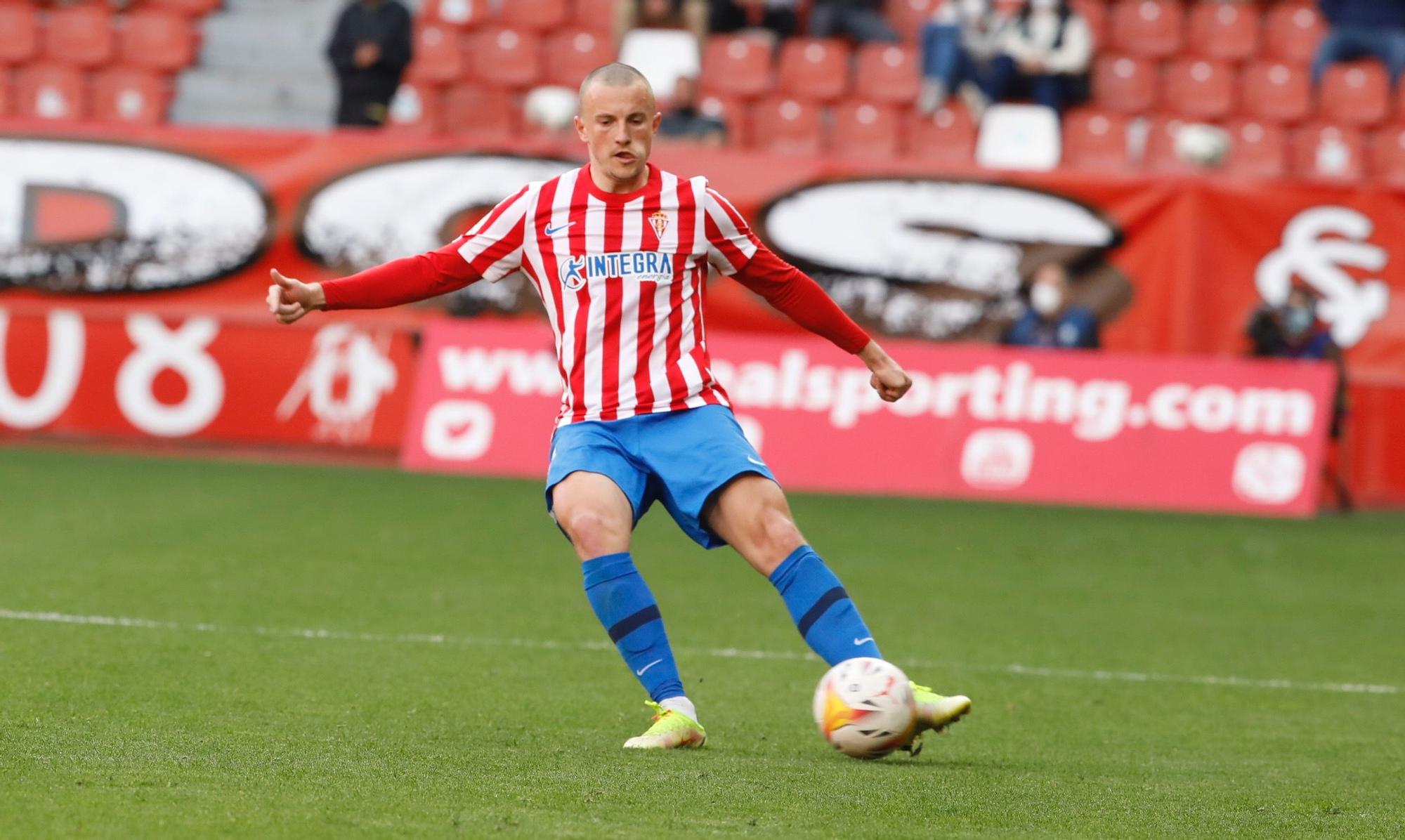 Sporting - Zaragoza, en imágenes