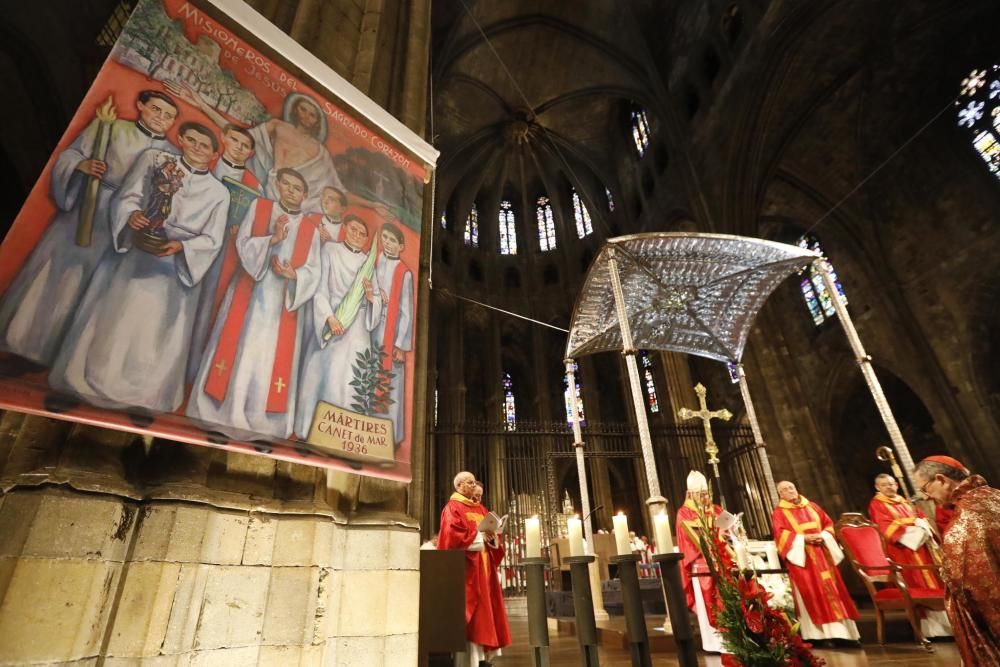 La catedral de Girona acull la beatificació de set missioners