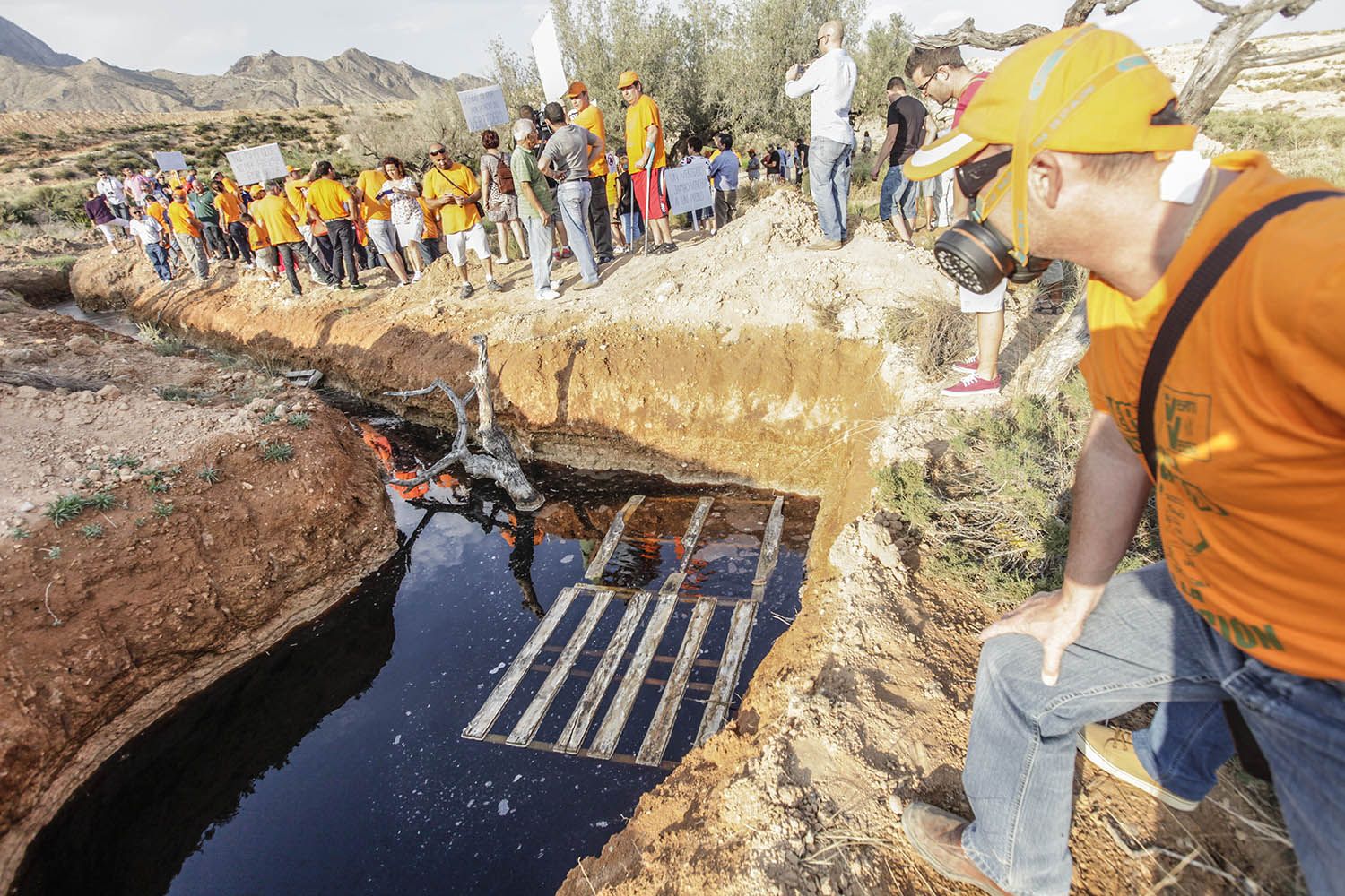 Fincas contaminadas, protestas vecinales, y catas de la Guardia Civil en las zonas de enterramiento de basura entre 2005 y 2011