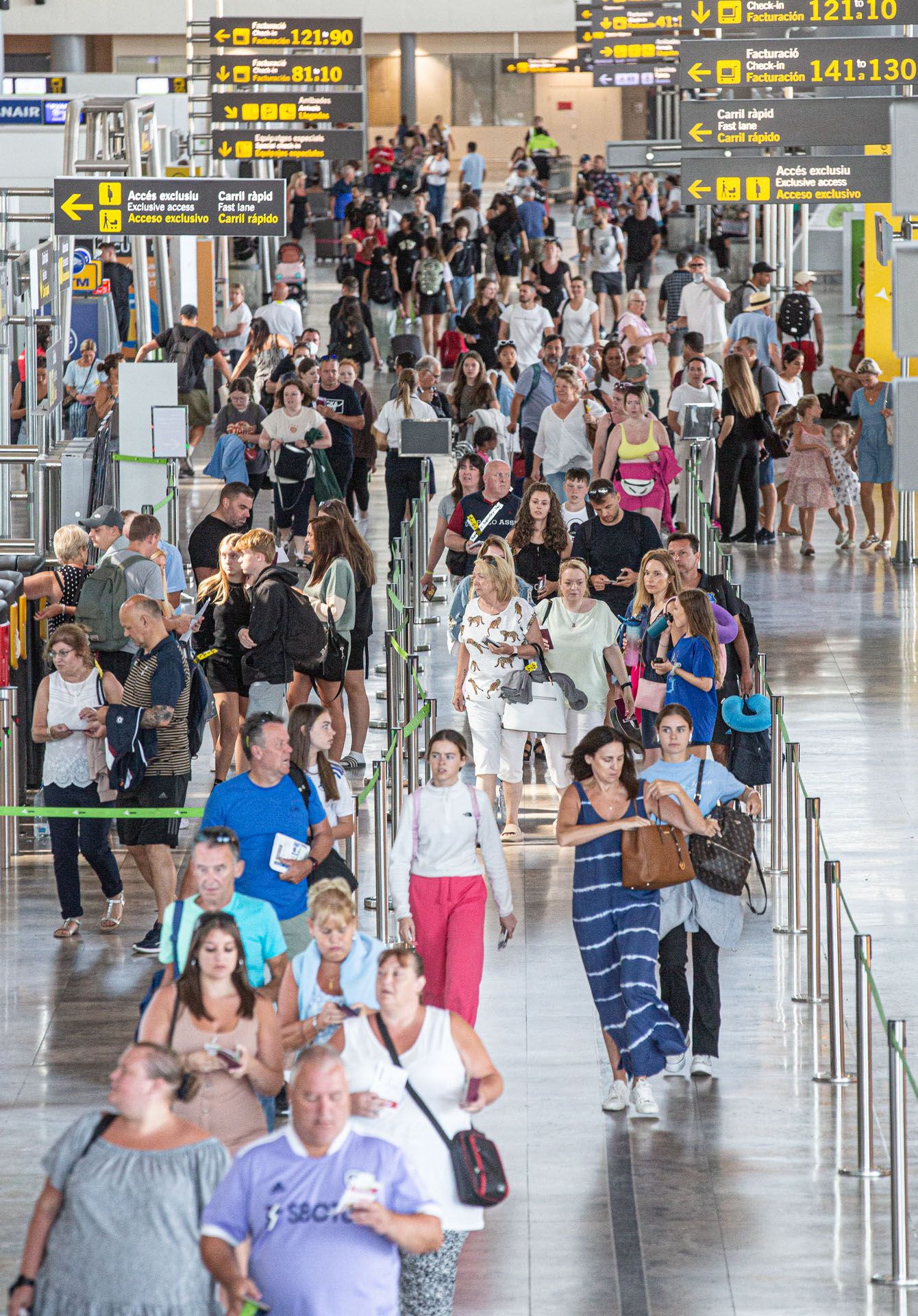 Un aeropuerto de record