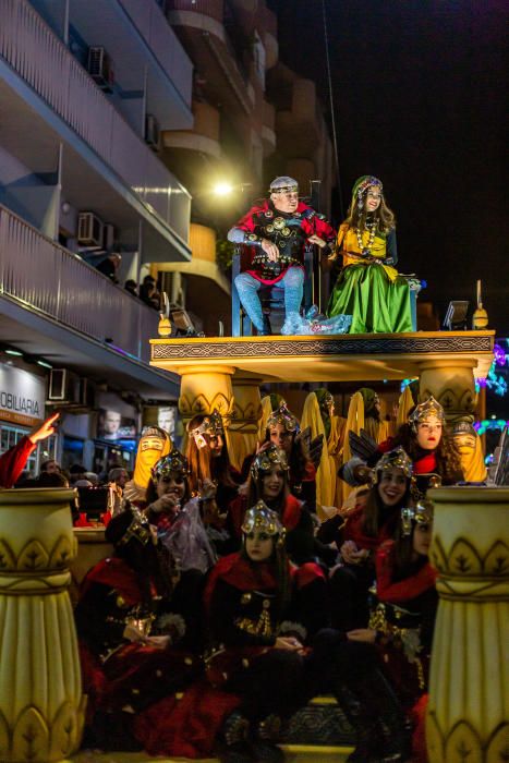 Así fue la cabalgata de Reyes en Benidorm