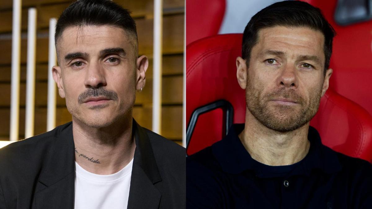 Álvaro Benito y Xabi Alonso