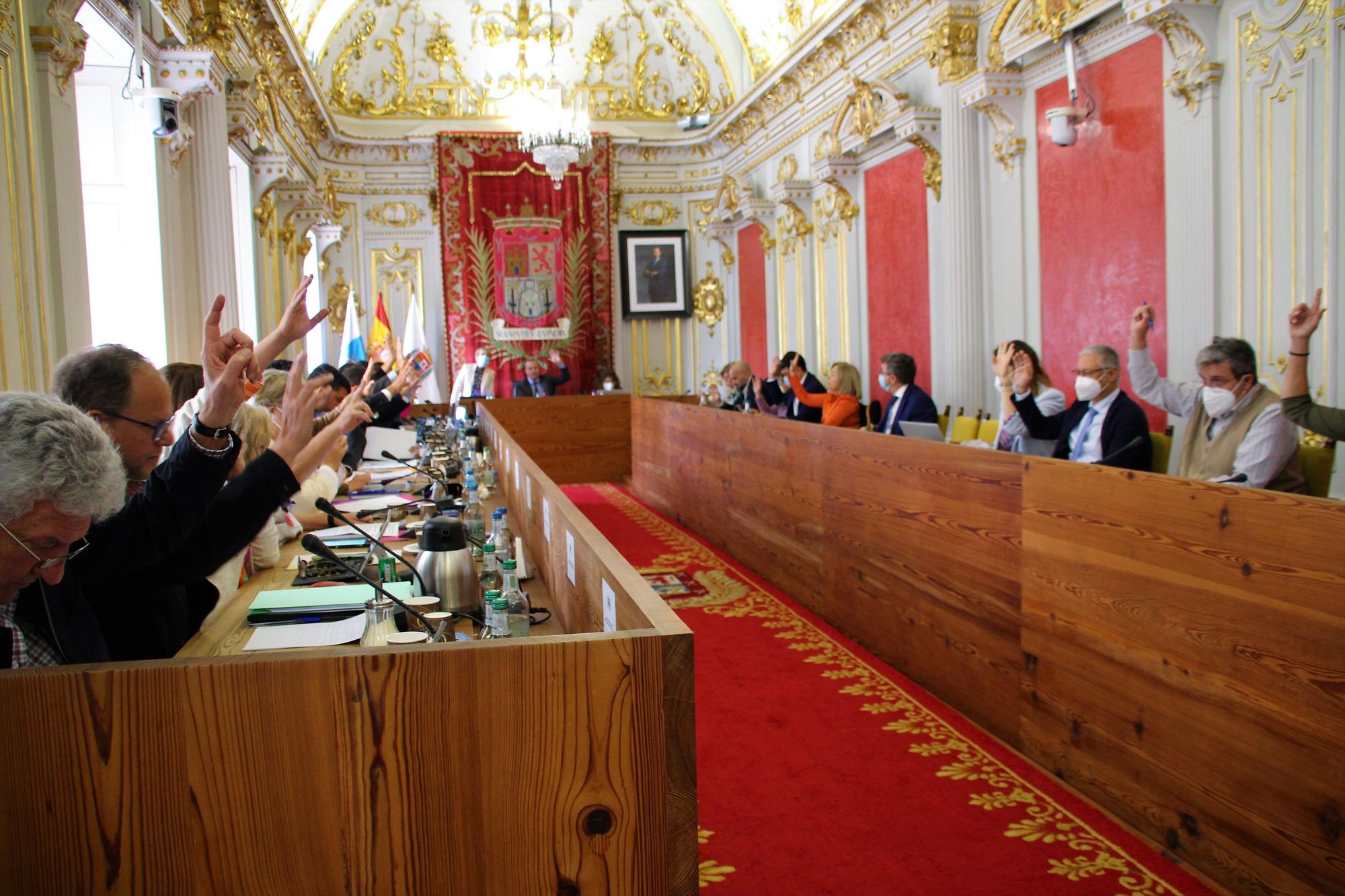 Pleno ordinario del Ayuntamiento de Las Palmas de Gran Canaria 29/04/22