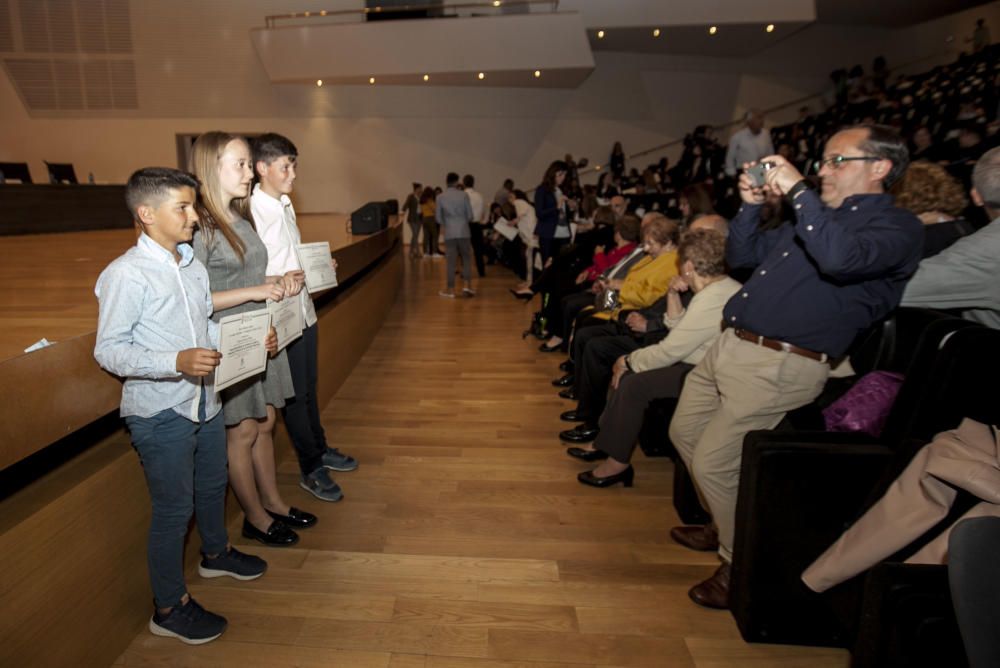 Estos son los alumnos de matrícula de honor de Primaria en la provincia de Alicante