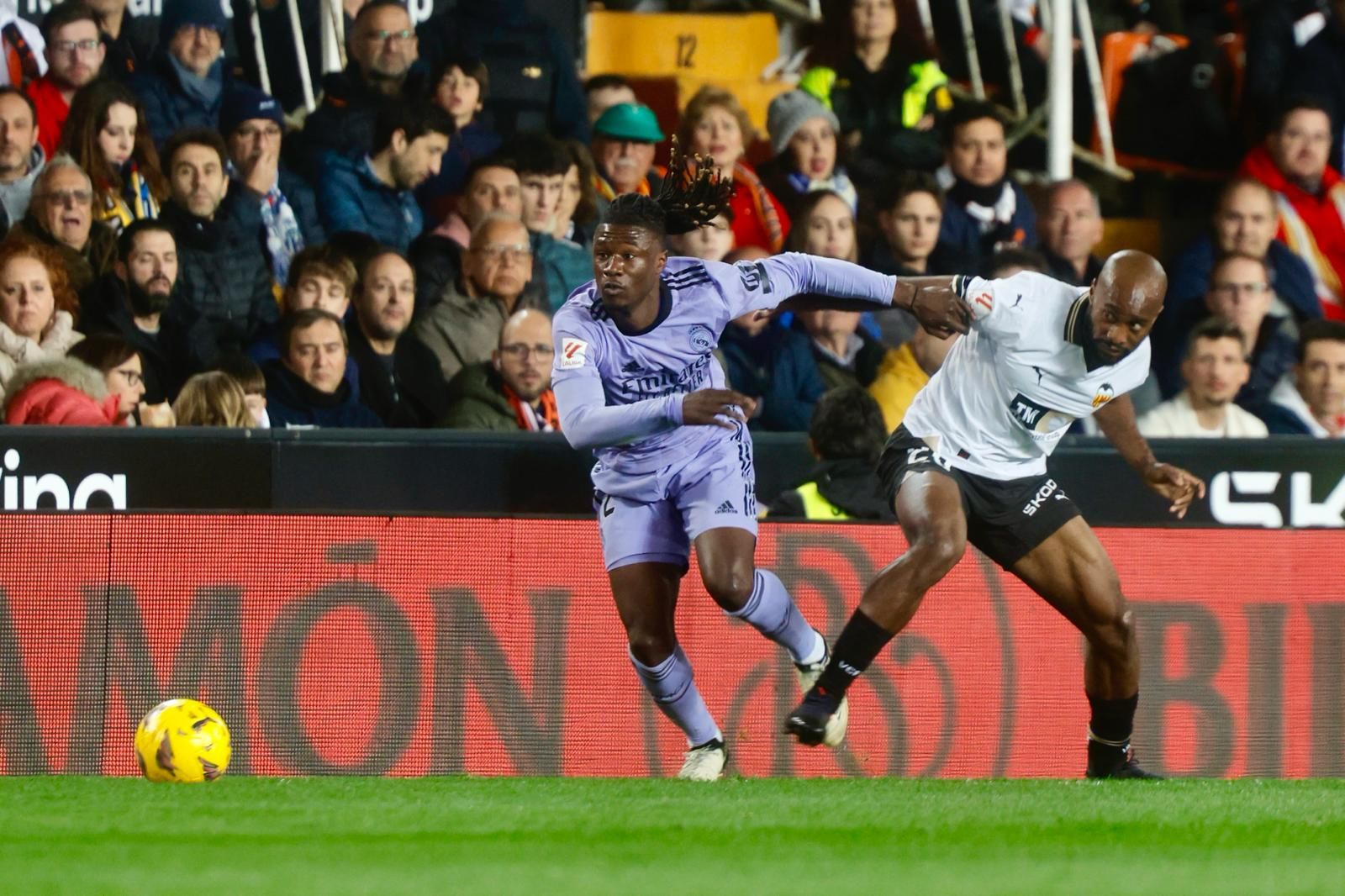 El Valencia CF - Real Madrid, en imágenes