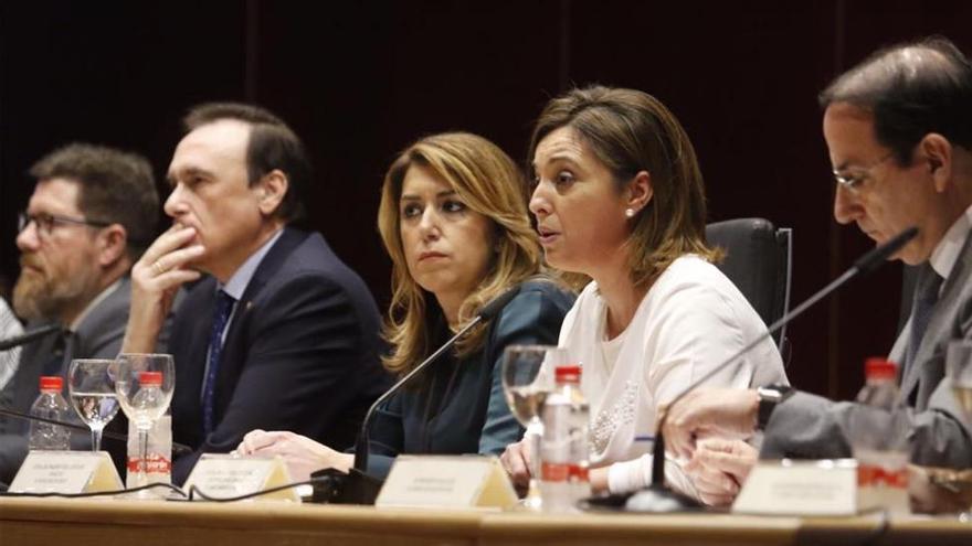 Susana Díaz presenta el plan de impulso al sector agroalimentario, motor económico en Córdoba