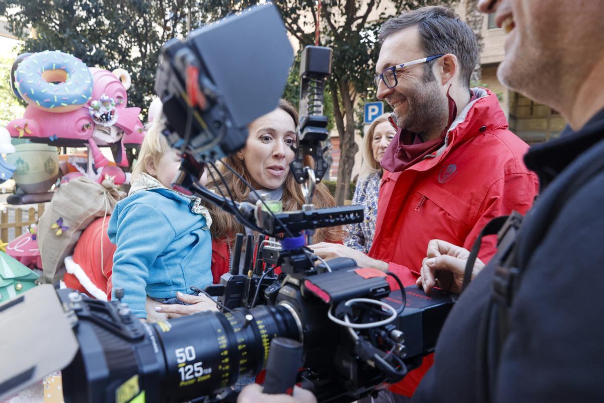 La serie grabada en pandemia se convierte en película rodada en plenas Fallas.