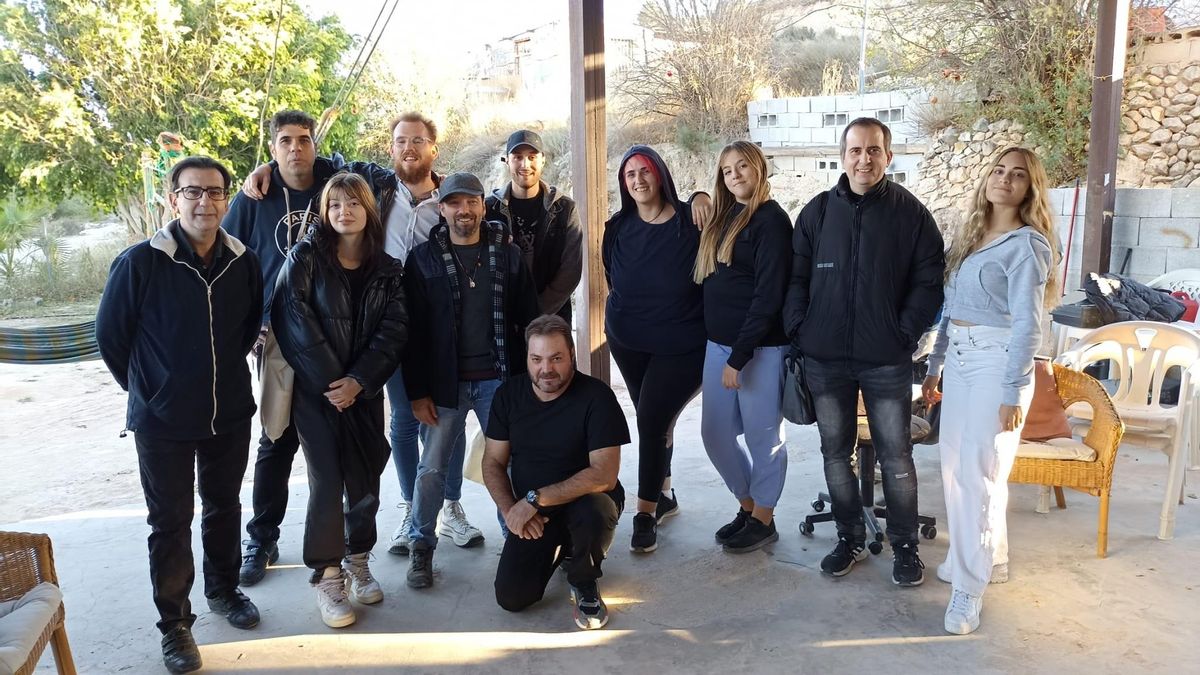 Equipo del cortometraje &quot;Cinco&quot;