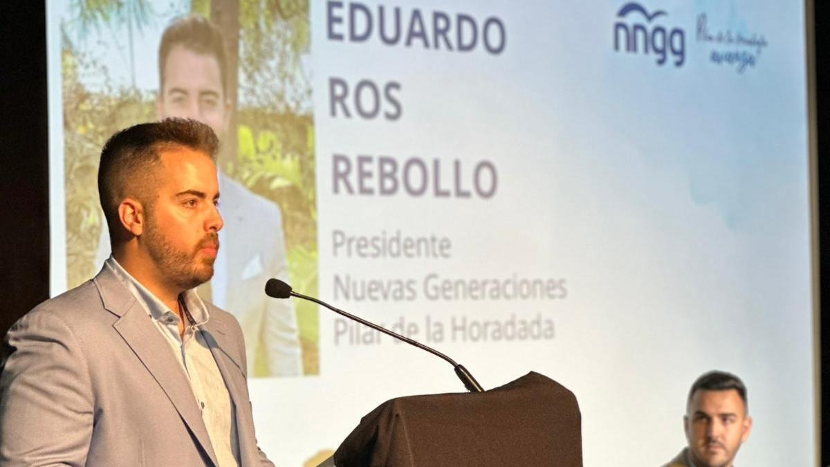 Eduardo Ros, nuevo presidente de NNGG en Pilar de la Horadada