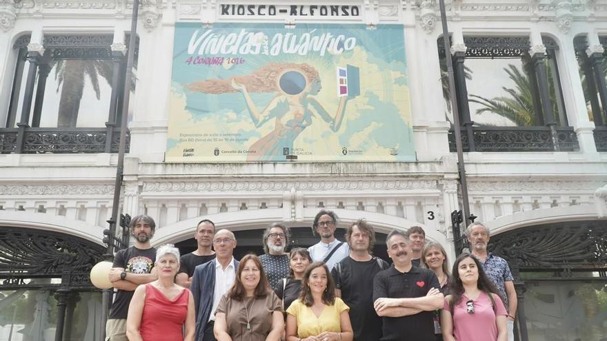 Viñetas desde o Atlántico arranca en A Coruña con más de 70 autores y 20 exposiciones