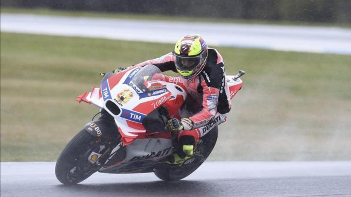 Héctor Barberá, este viernes en Phillip Island