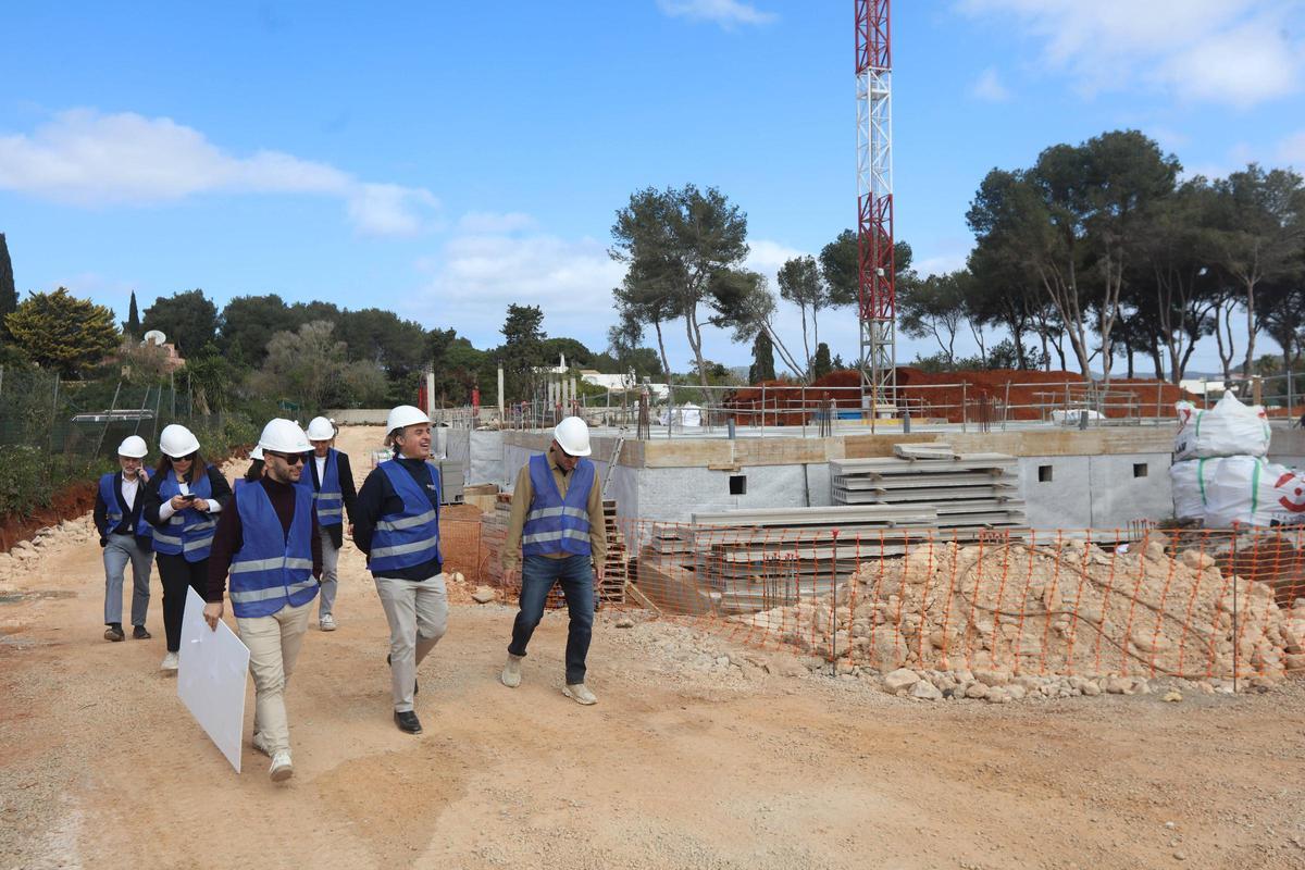 Última visita del conseller de Educación a Ibiza.