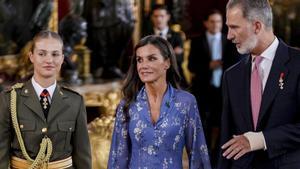 Así fue la participación de la Princesa Leonor en el desfile de la Fiesta Nacional.