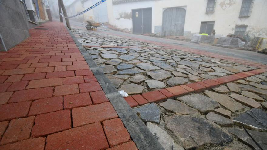 Cañete ultima las obras de adecuación de la calle Parras