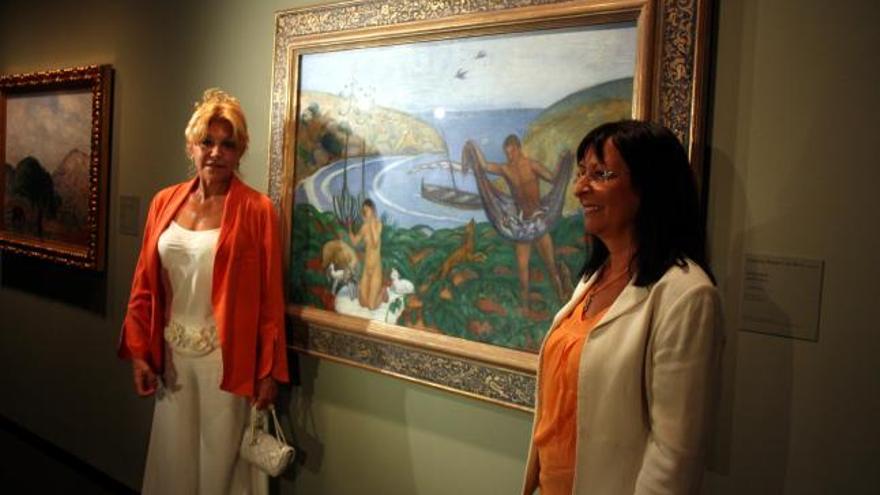 Una de les mostres més concorregudes ha estat la de &#039;Rusiñol, Monet, Gauguin, Sunyer. El paisatge a la Col·lecció Carmen Thyssen&#039;.