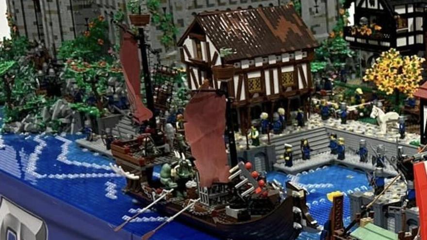 Roban una valiosa pieza de Lego de la exposición de Alaquàs