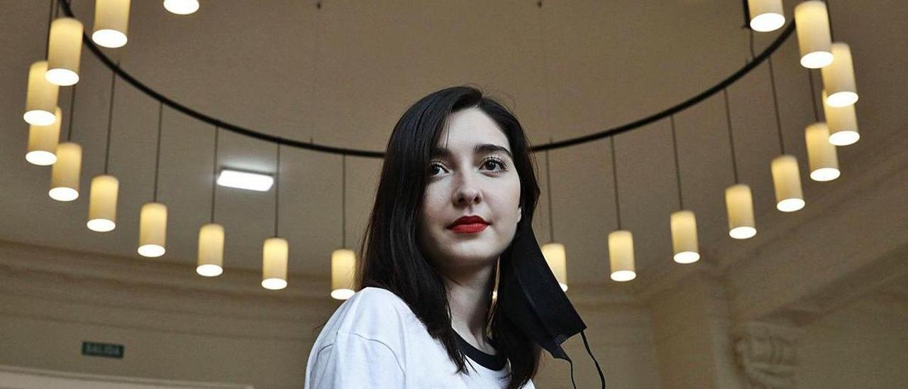 Amalia Ulman, en el Festival de Cine de Gijón de 2020. | Ángel González