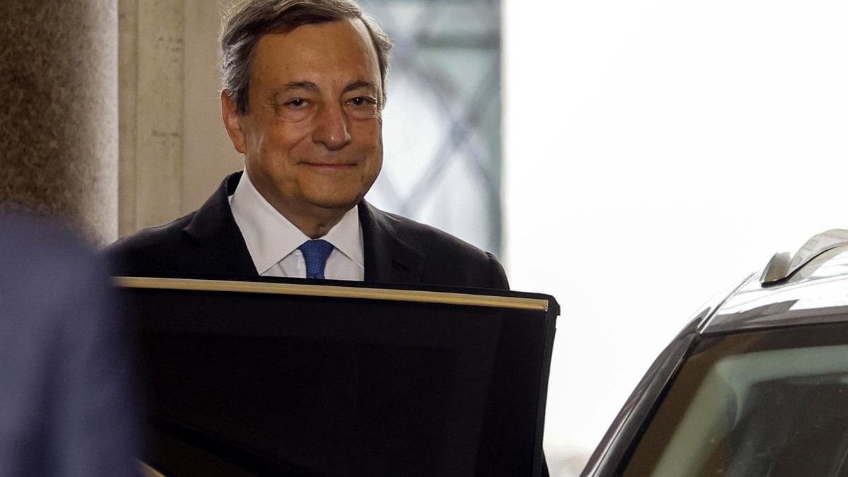 Italian Prime Minister Draghi announces resignation