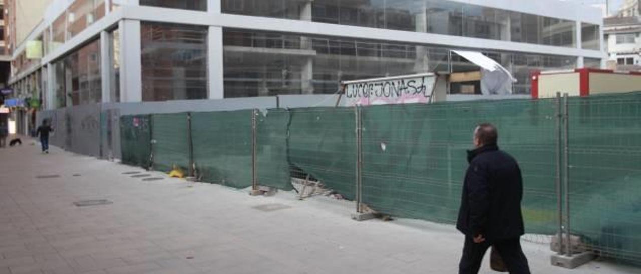 Obras de Primark en el pasaje Doctor Serra.