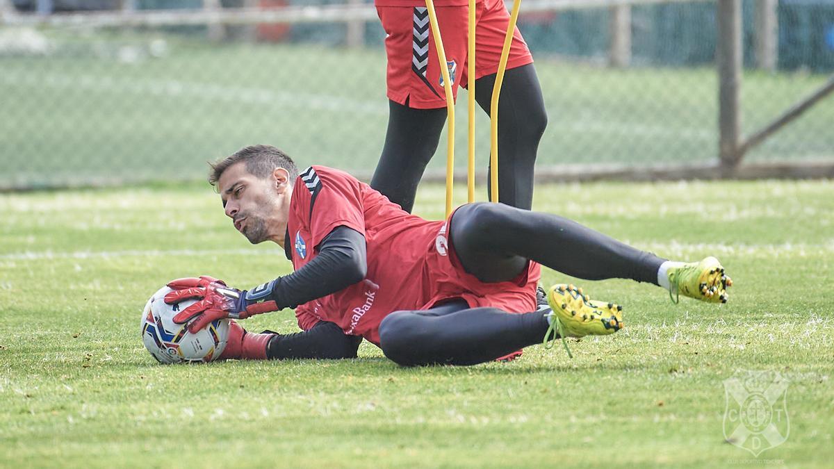 Dani Hernández, portero del CD Tenerife y ex del Real Murcia