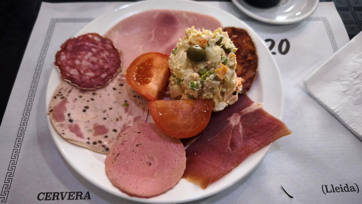 Entremeses del restaurante K. 520.