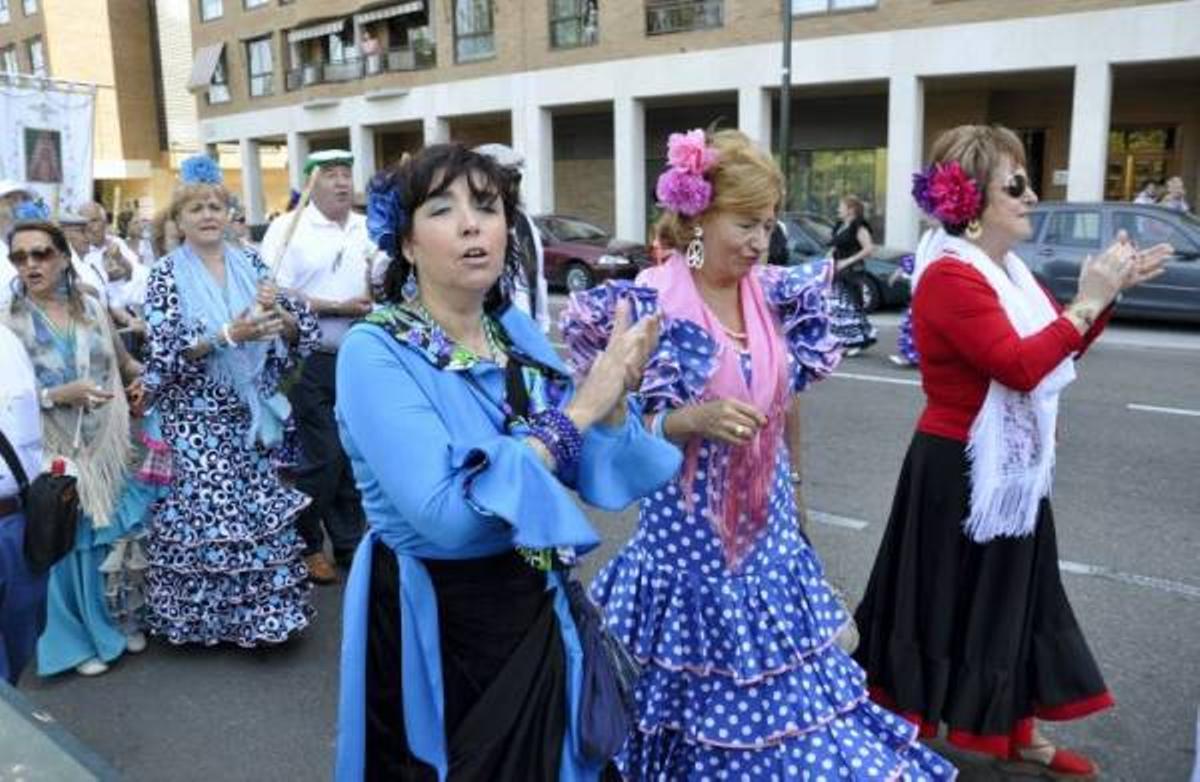 Imágenes de la celebración del Rocío