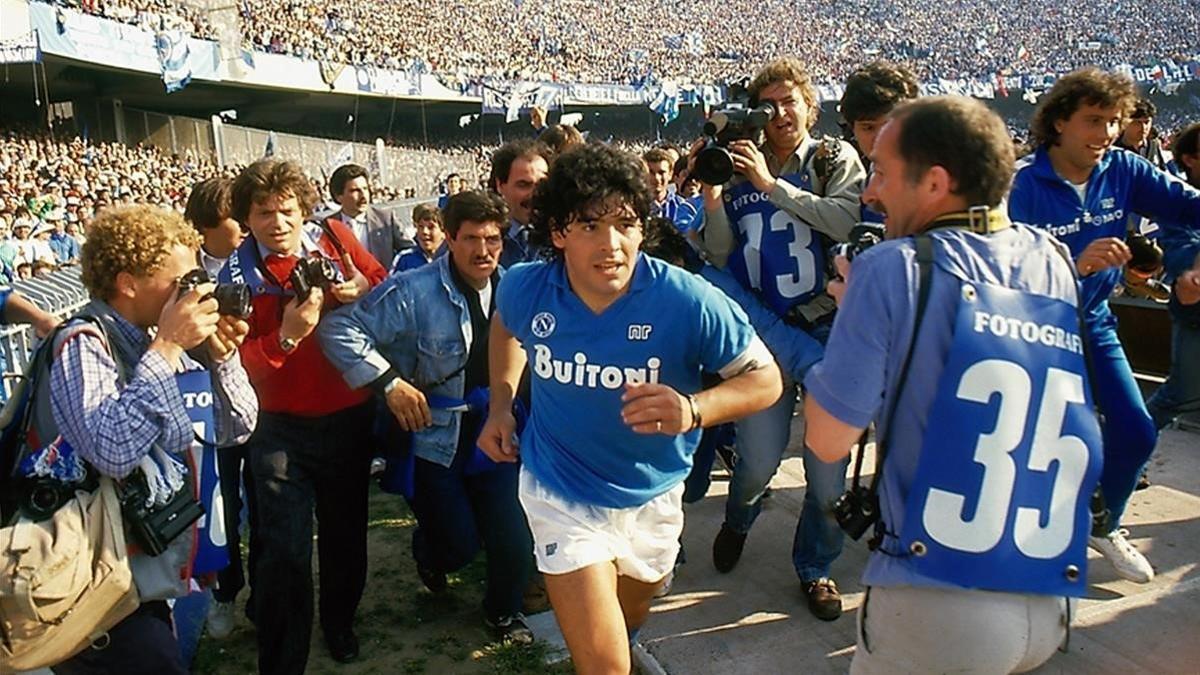 Imagen del documental 'Diego Maradona' de Asaf Kapadia