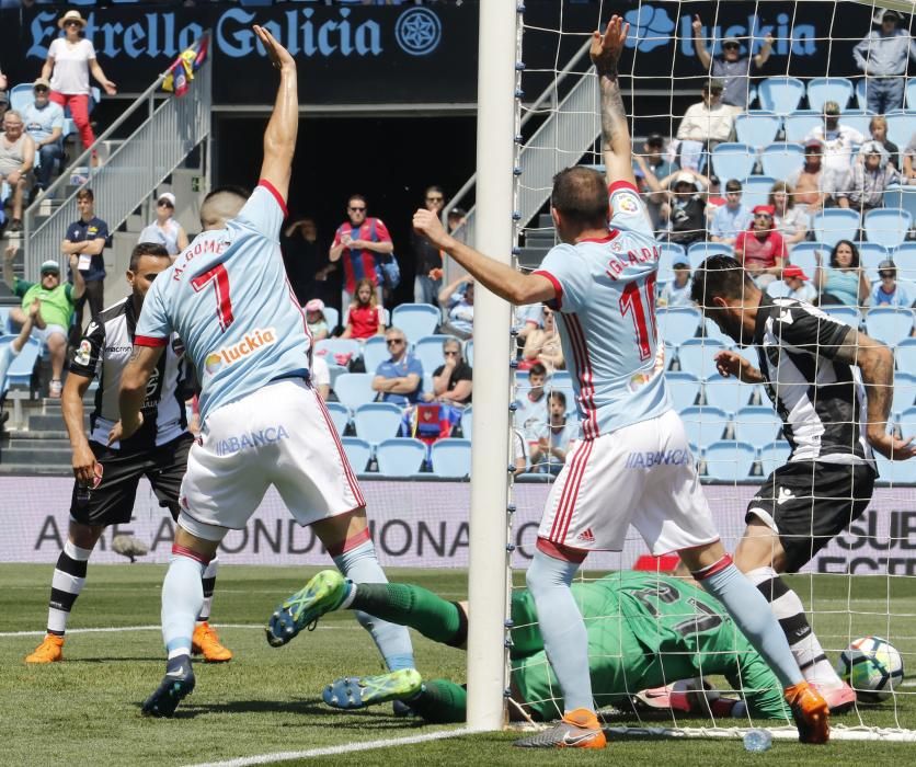 Las fotos del último partido de Liga en Balaídos entre el Celta y el Levante