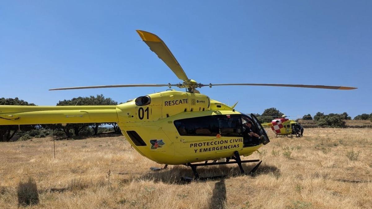Muere un parapentista tras sufrir una caída en Villafranca de la Sierra