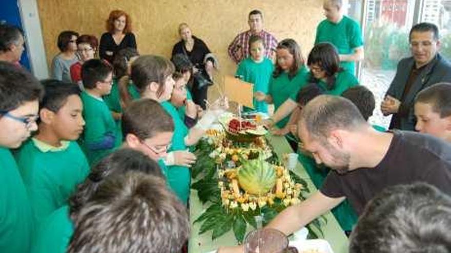 Merienda sana y divertida en Almoradí