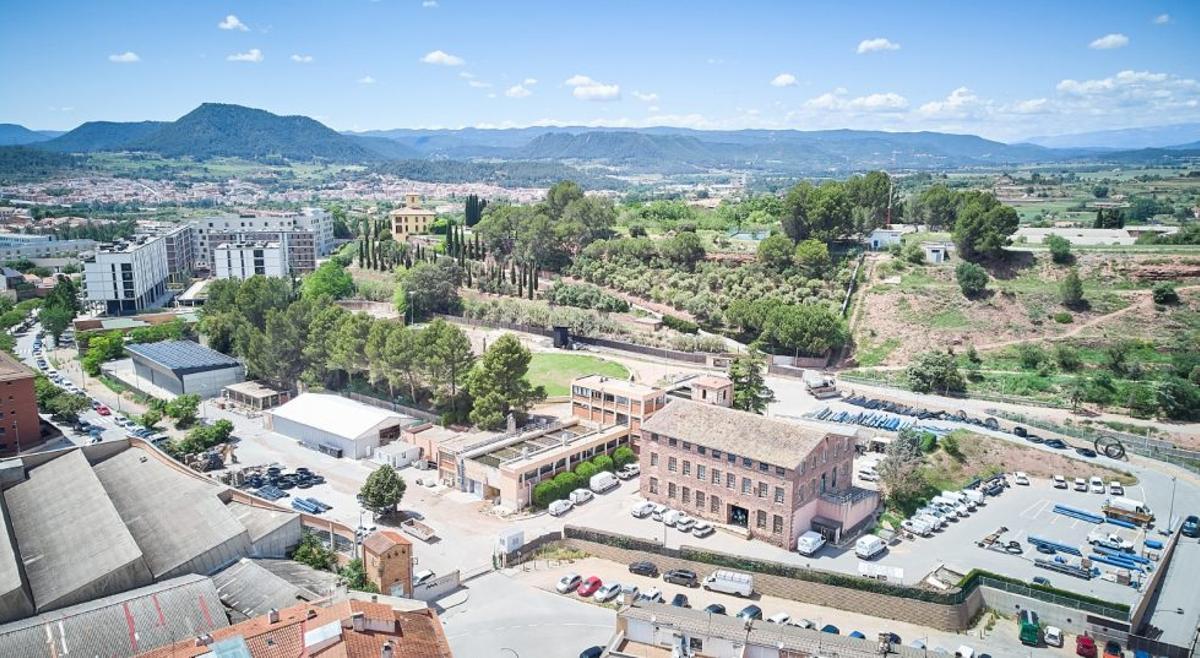 Els dipòsits nous d'Aigües de Manresa