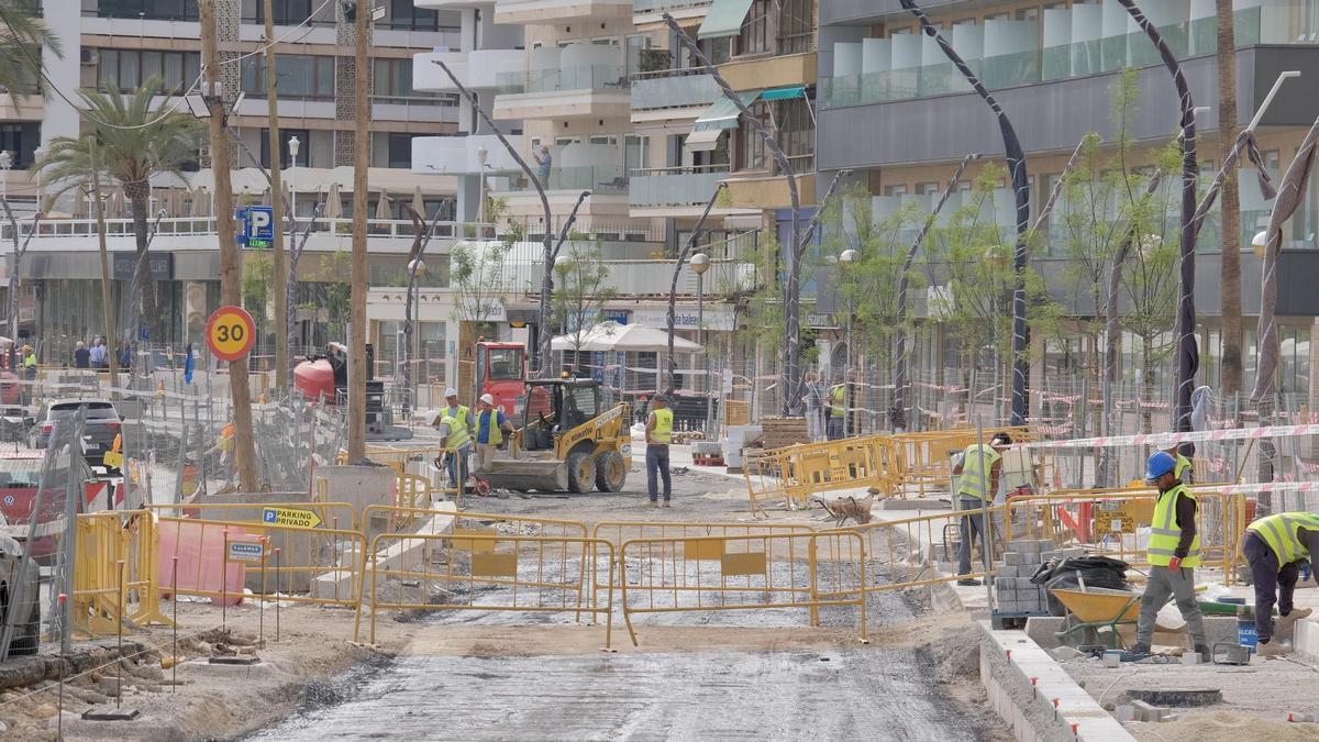 FOTOS: Así van las obras en el Paseo Marítimo de Palma un año y cuatro ...