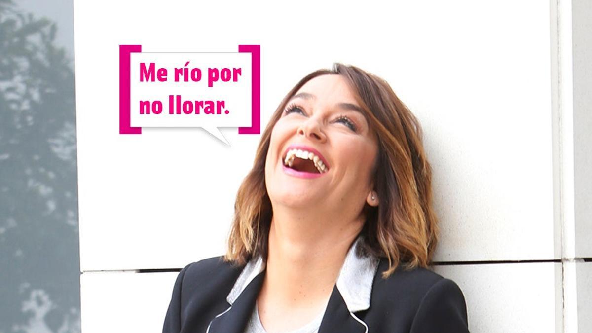Toni Rie Toñi Moreno, en pleno directo: