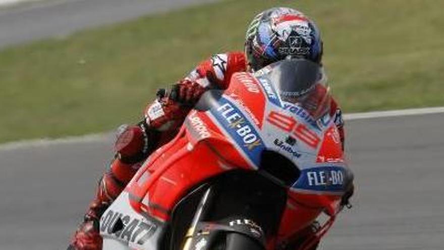 Jorge Lorenzo obté la seva primera pole amb Ducati