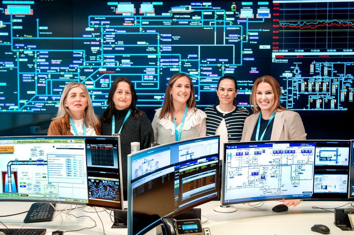 Global Omniun celebra el 8M con mujeres en València.