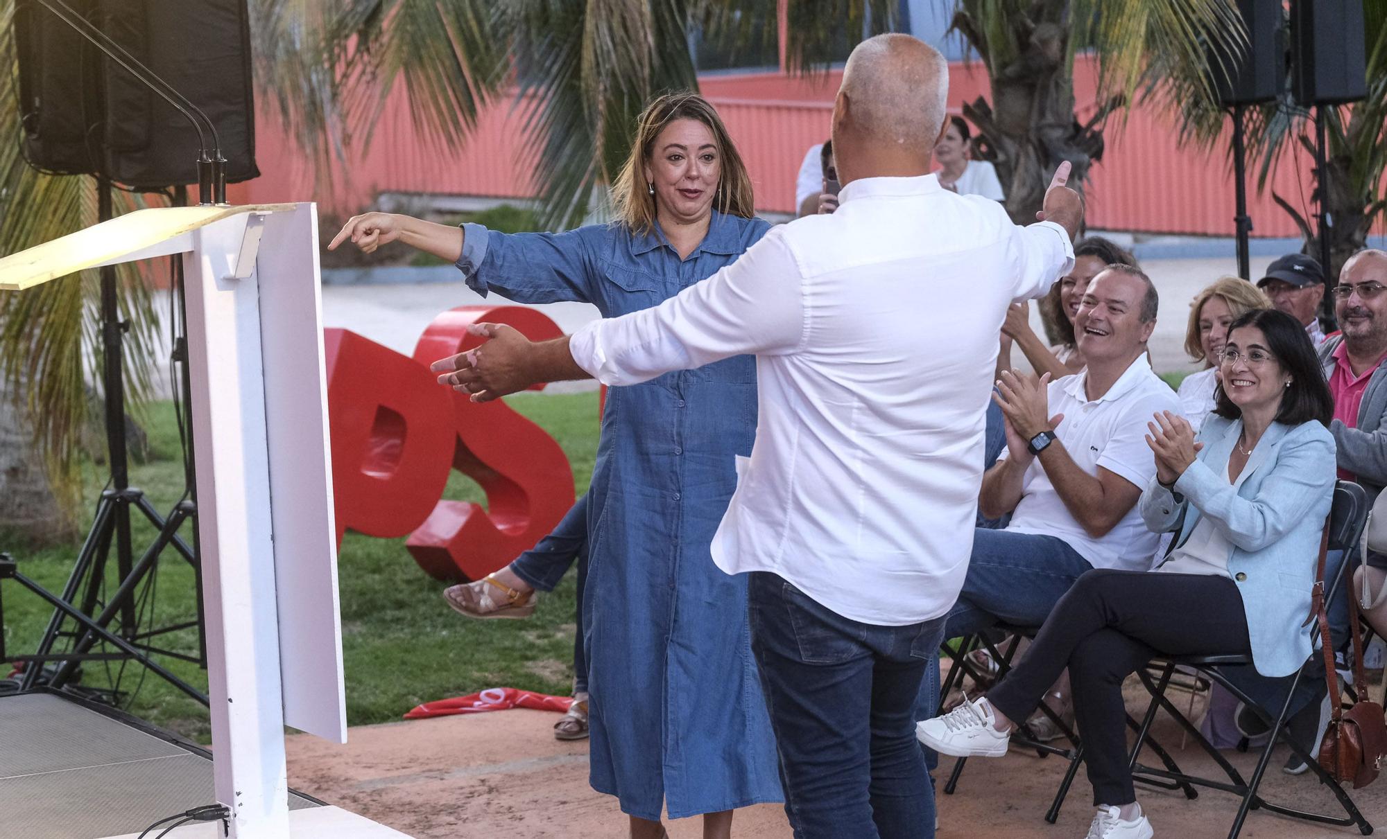 Cierre de la campaña electoral 23J del PSOE Canarias en el Estadio Insular de Gran Canaria