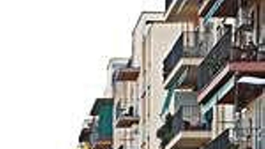 Blocs de pisos de la ciutat de Girona, en imatge d&#039;arxiu.