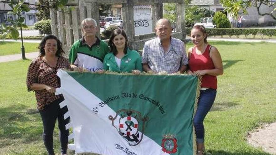 Presentación de la Bandera de Moaña que se celebra el domingo. // FDV