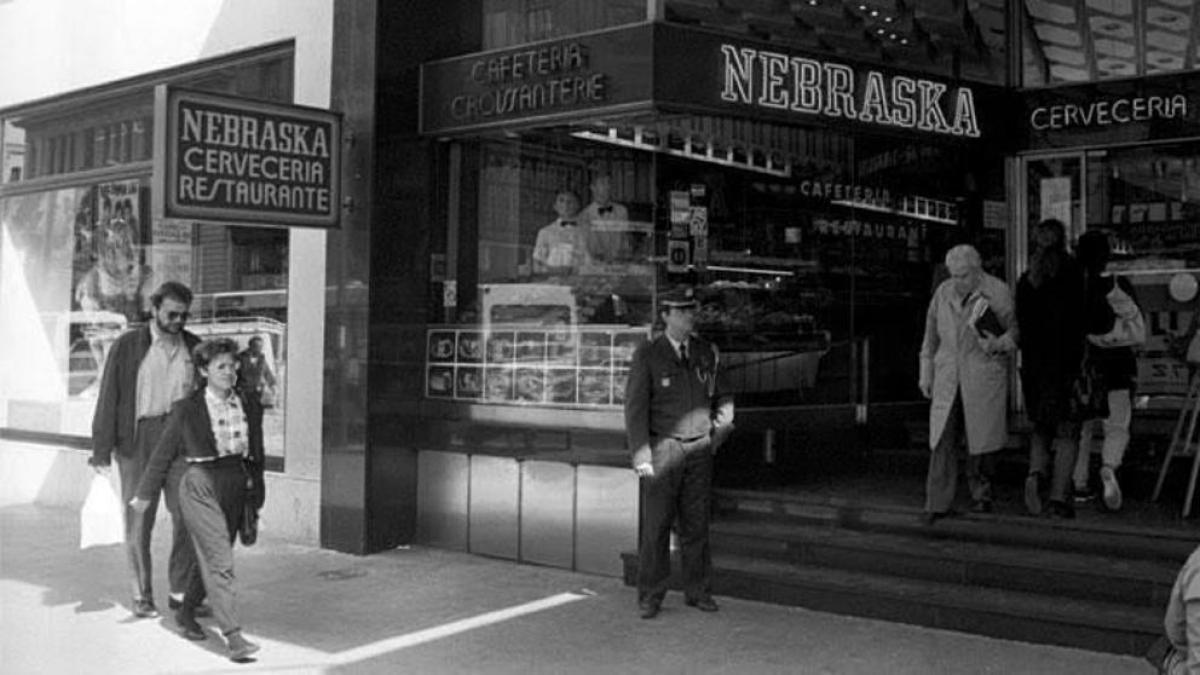 Local de Gran Vía de las Cafeterías Nebraska.