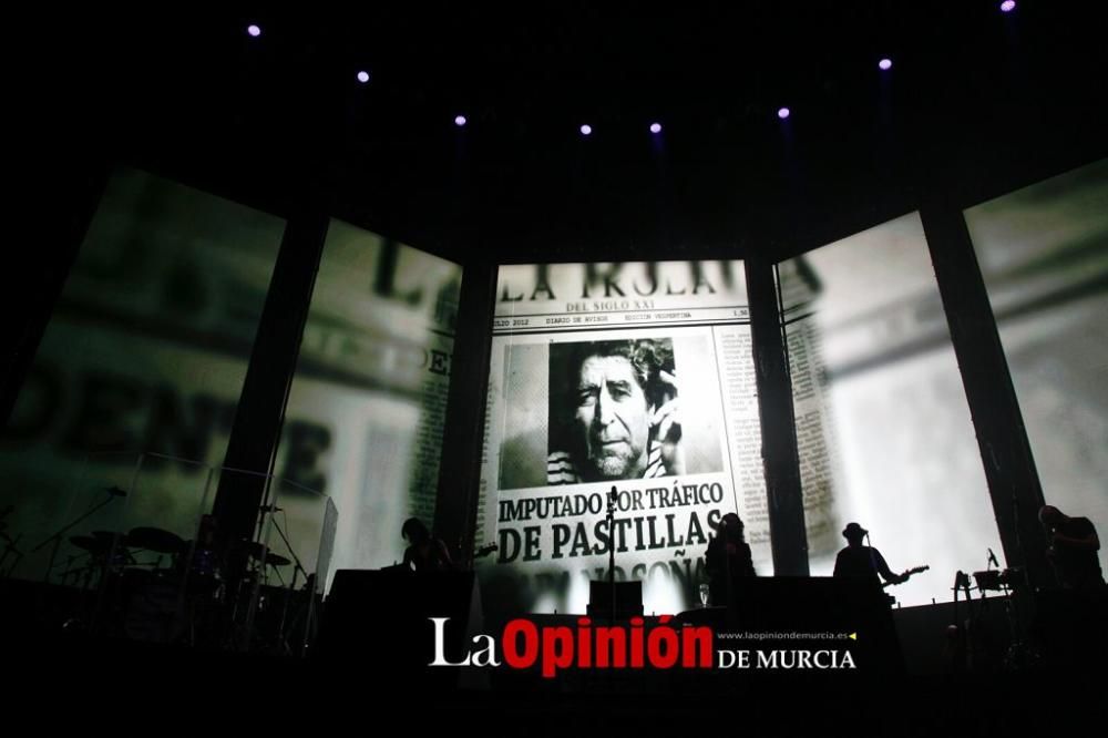 Joaquín Sabina lo niega todo en Murcia.