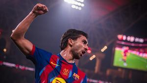 Ferran marcó el 1-0 contra el Athletic