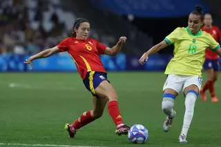 Fútbol en los Juegos Olímpicos: Brasil - España, en imágenes